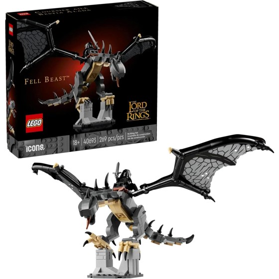 LEGO Icons The Lord of The Rings Fell Beast 40693 Building Set