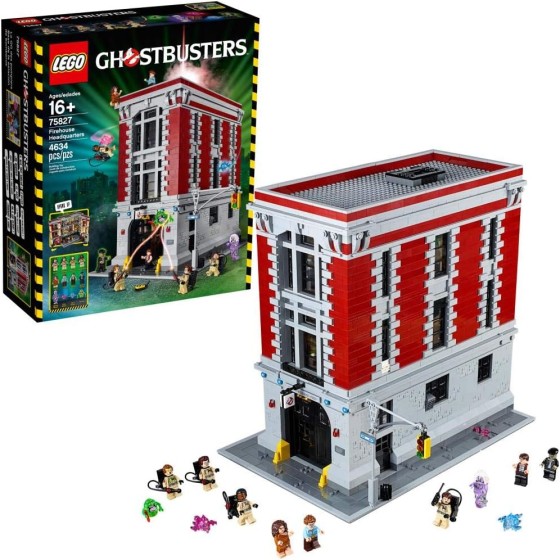 LEGO Ghostbusters Firehouse Headquarters Building Kit