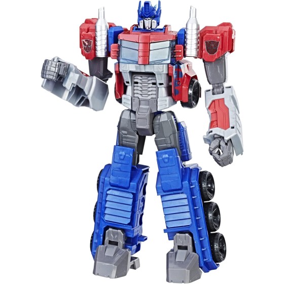 Transformers Toys Heroic Optimus Prime Action Figure - Timeless Large-Scale Figure, Changes into Toy Truck - Toys for Kids 6 and Up, 11-inch
