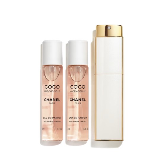 COCO MADEMOISELLE  Eau de Parfum Twist and Spray  - 3x0.7 FL. OZ.